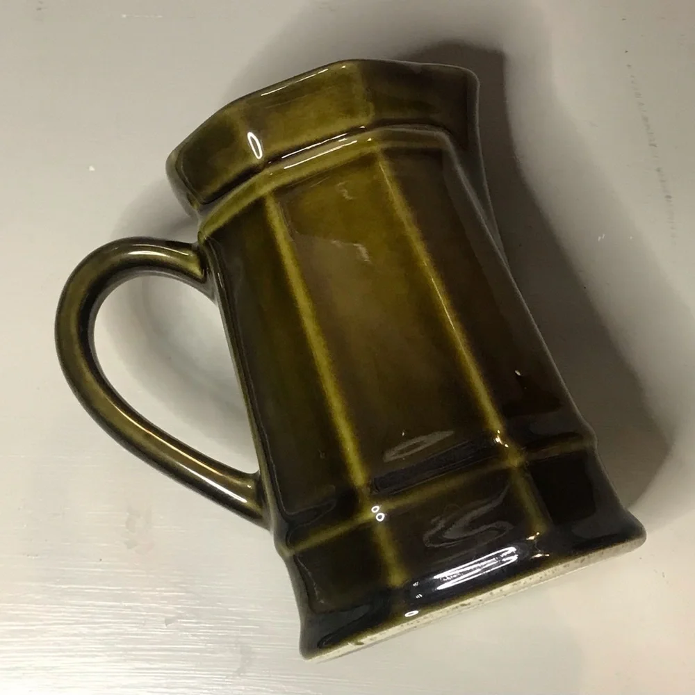Vintage Pfaltzgraff Creamer Pitcher Green